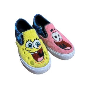 Kids Spongebob Squarepants Patrick Star Slip On Shoes Size 2